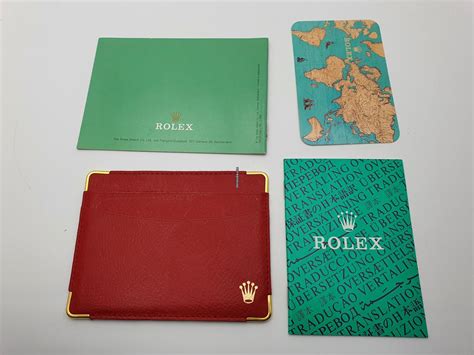 rolex 14.00.01|Rolex 1980s Red Presentation Watch Box 14.00.01.